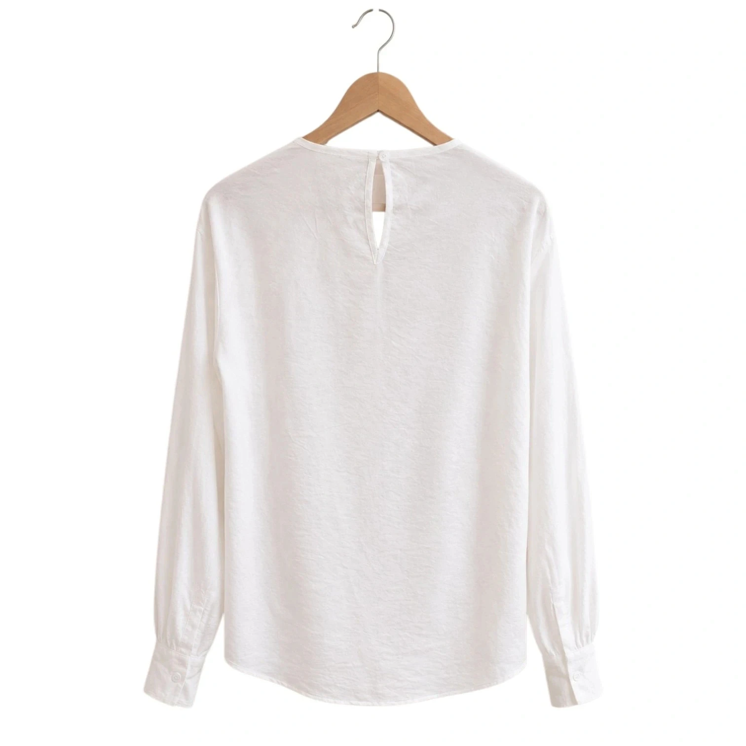 Witte blouse Camaïeu Engelse borduurwerk – Maat L – photo 2
